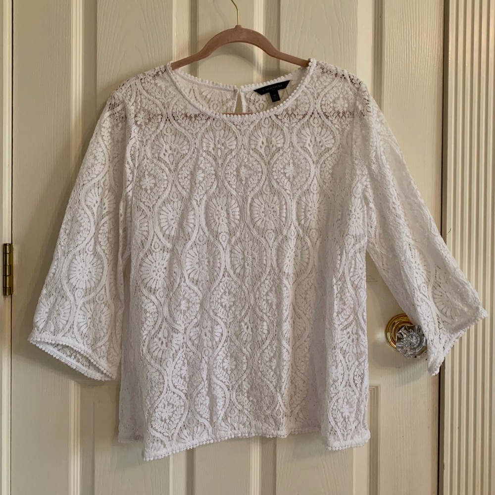 Banana Republic Lace Top